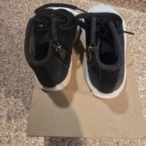 Burberry Black and White Kids Sneakers